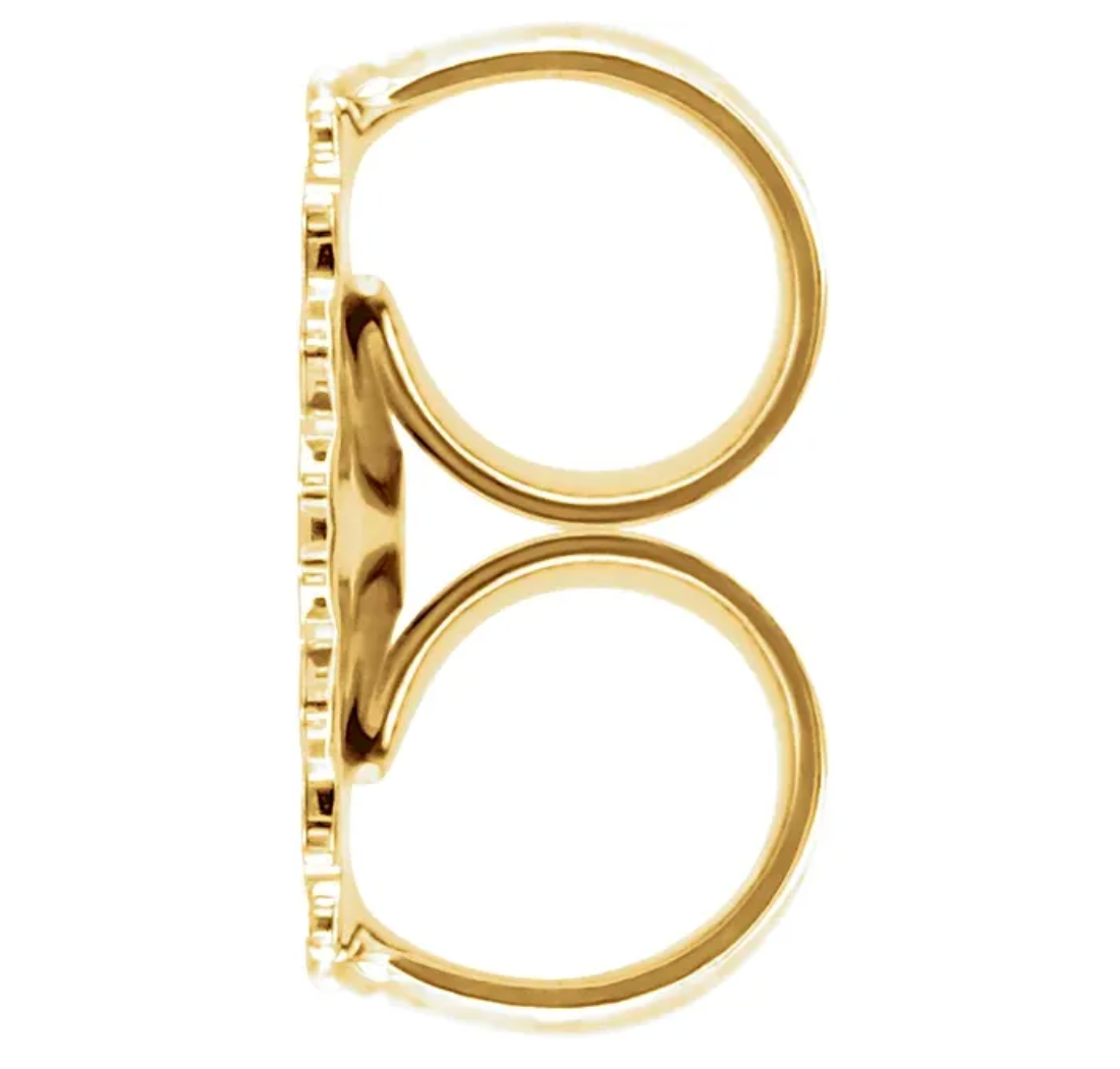 18K Yellow Gold Earring Back Set